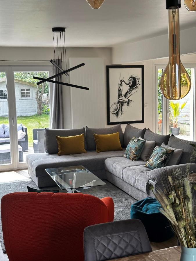 Les Temps Heureux Exclusivement Familles Villa Quimper Exterior foto