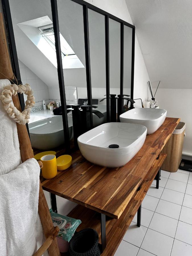 Les Temps Heureux Exclusivement Familles Villa Quimper Exterior foto