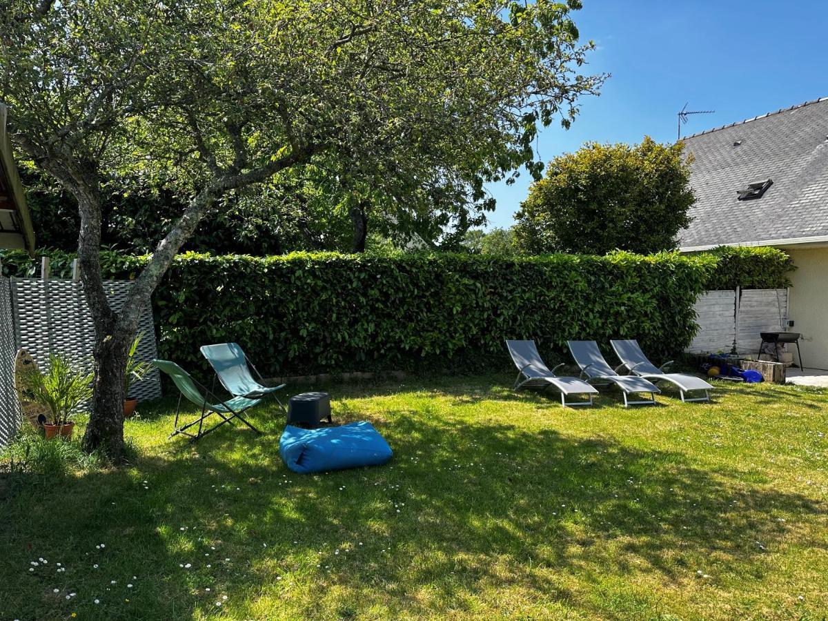 Les Temps Heureux Proche Du Centre Et Plages Quimper Exterior foto